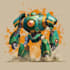 make your mecha robot fanart or original in digital artwork