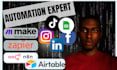 fix, setup, and debug automations with zapier, n8n and make com n8n automation