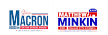 design creative unique political campaign logo