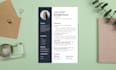make professional CV, cover letter resume design with canva