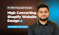 build shopify store design, dropshipping store, shopify website design