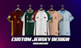 do custom sports jersey design or sublimation design