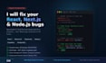 fix your react nextjs and nodejs bugs fast