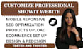 build showit website redesign and update showit website customize showit website