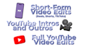 edit tiktok and youtube style videos