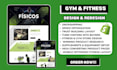 design a high converting custom fitness gym shopify store for dropshipping