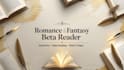be your sensitivity reader romance beta reader fantasy manuscript critique