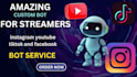 create a custom tiktok automation bot for your brand