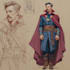 create scifi, fantasy, superhero character design