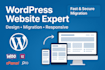 design, develop, and migrate responsive wordpress websites