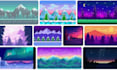 draw 2d pixel assets background character animations 8 bit 16 bit 64 bit 32 bit