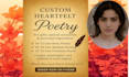 create original and meaningful poetry for you