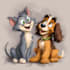 pet portrait into cute disney style
