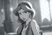 draw a fictional character in disney sketch