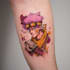 make comic cartoon anime tattoo design