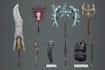 design unique weapons illustrations