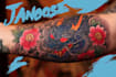 draw an oriental japanese tattoo