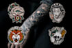 draw you a design with traditional tattoo style