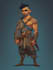 draw 2d game character illustration