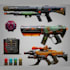 design and paint weapons and props