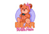 design wonderful awesome teddy bear logo