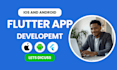develop android and ios hybrid mobile apps as a flutter developer