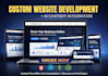 build a custom website with ai chatbot as a full stack developer