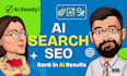 do ai SEO and GEO to improve your business ai visibility