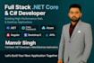 be senior full stack dot net core developer build dotnet cloud web application