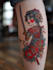 custom an abstract black tattoo design