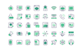 design a minimalistic svg icon set