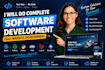 do complete software development, full website development