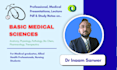 create academic medical presentations, PDF study notes and lecture slide