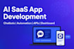 develop chatgpt ai saas app, ai chatbot, web app, or ai software