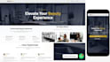 create a luxury salon website