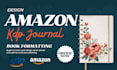 do amazon kdp journal design canva ebook amazon kindle kdp cover design