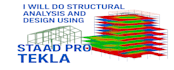 do structural analysis and structural design using staad pro and tekla