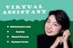 handle your admin tasks as a proactive virtual assistant