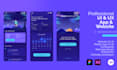 ui UX design, website, dashboard, and mobile app UI design