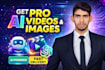 ai video or  image specialist ai avatars  midjourney  heygen  veo 3