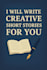 write creative short stories for you