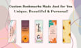create 50 unique custom bookmark designs within 12 hours