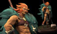 stylized 3d character model game ready 3d character for unity or unreal engine