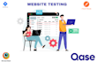 do website testing for functionality, UI with test cases