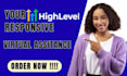 gohighlevel landing page ghl website ghl automation ghl virtual assistant VA
