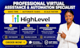 be gohighlevel VA for ghl sales funnel ghl website email automations a2p 10dlc