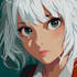 make anime drawing with anime art style character