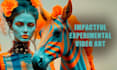 create an experimental video art