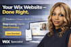 redesign wix website wix website redesign, wix website design