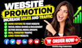 promote your business or website to increase sales and visitors,traffic